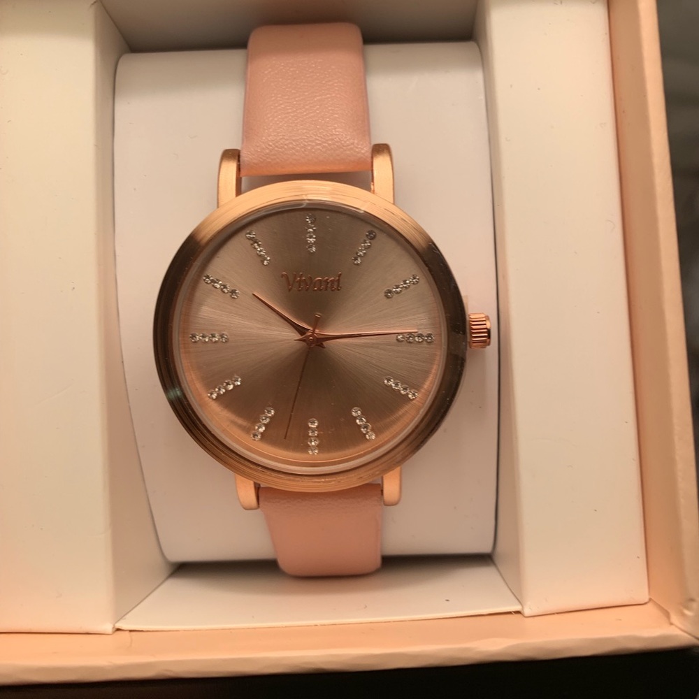 Geneva Rose Gold Watch
